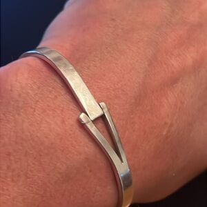 925 Silver MEXICO Bangle Bracelet